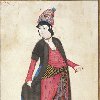 Ottoman Woman by Abdullah Buhari, 18th century, Istanbul University Library